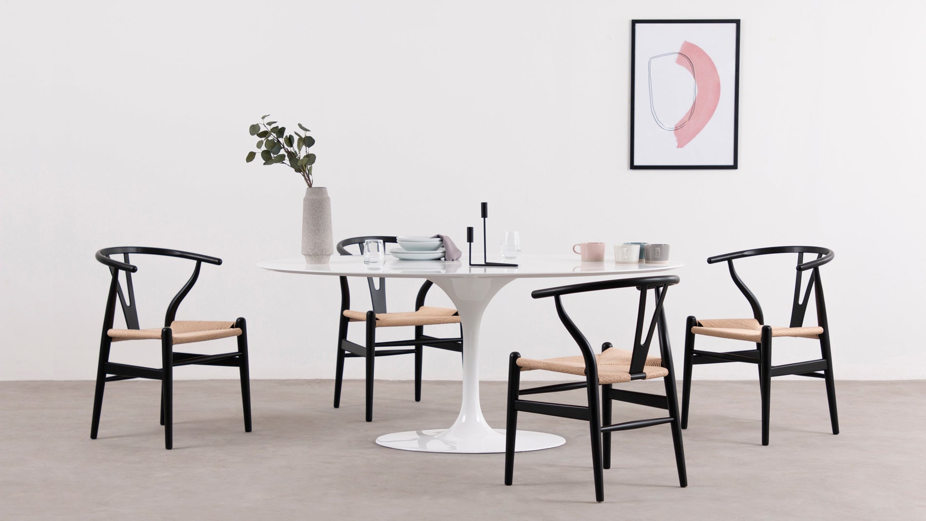 WishBlack with Natural Seat