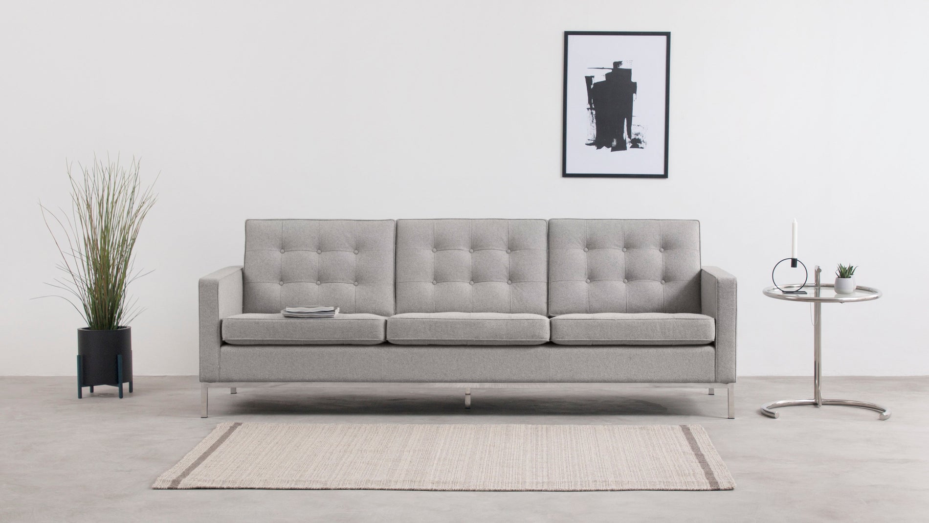 FlorenceLight Gray Wool
