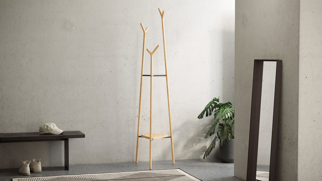 BenjaminBenjamin - Benjamin Coat Rack, Ash