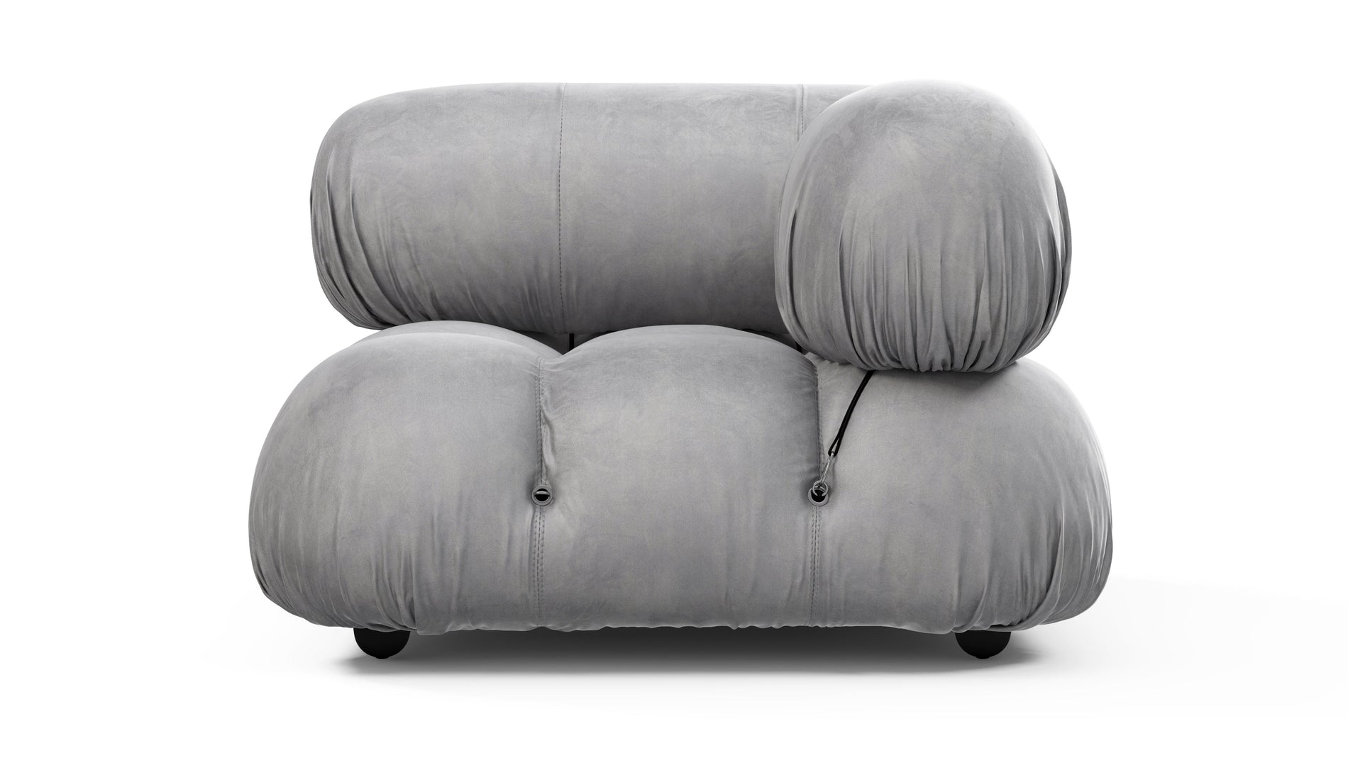 Bellini ModuleLight Gray Velvet