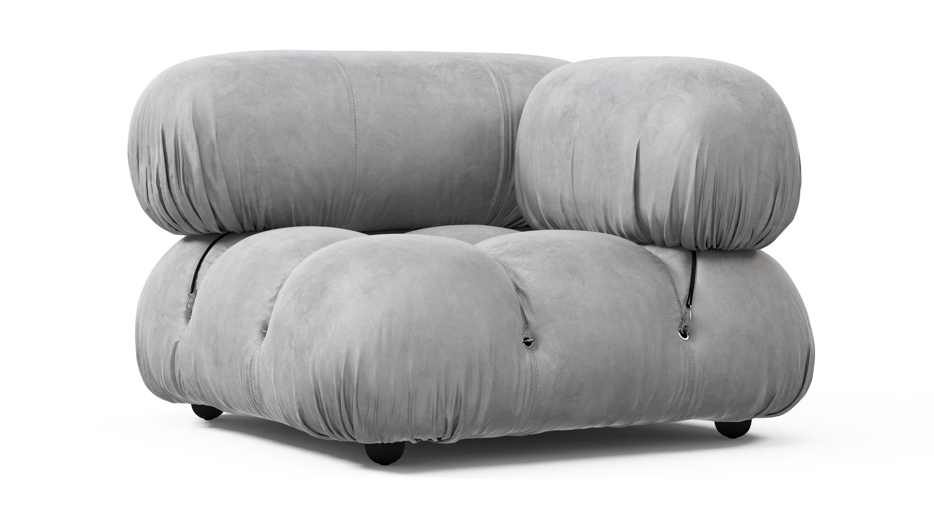 Bellini ModuleLight Gray Velvet