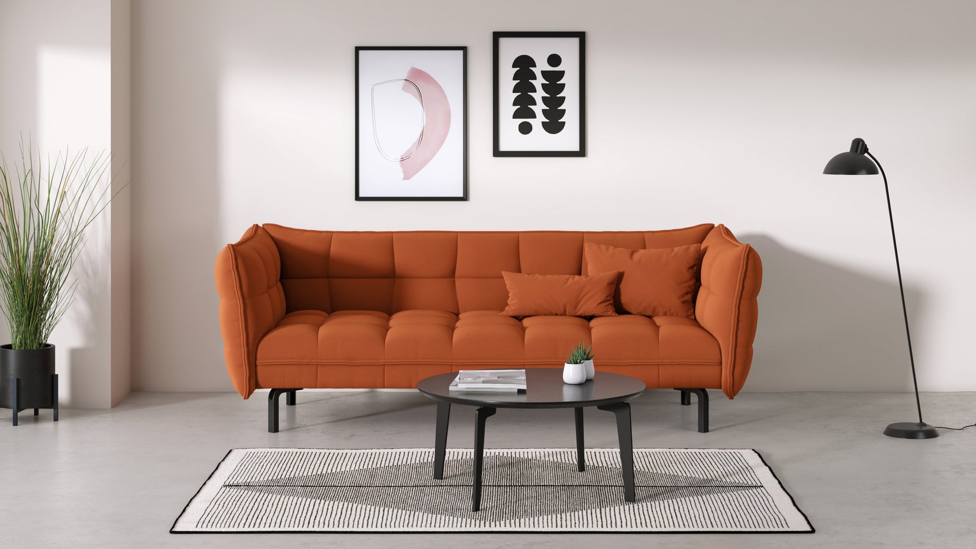 HuskBurnt Orange Wool