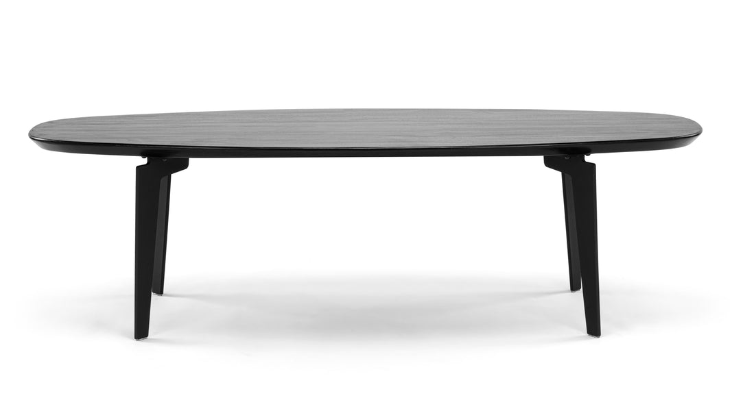 Nils Coffee TableNils Coffee Table - Nils Oval Coffee Table, Black, Large
