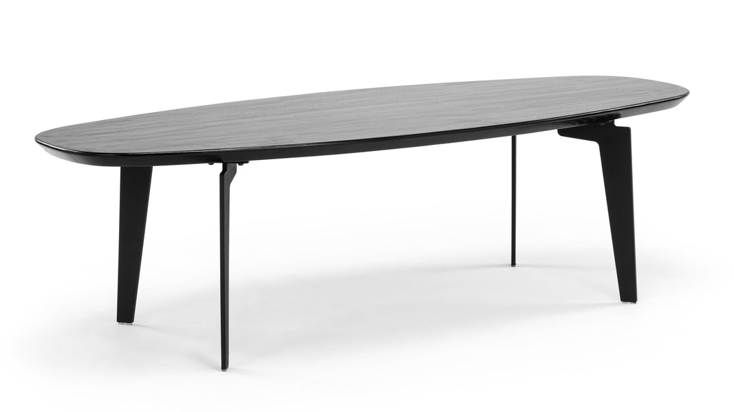 Nils Coffee TableNils Coffee Table - Nils Oval Coffee Table, Black, Large