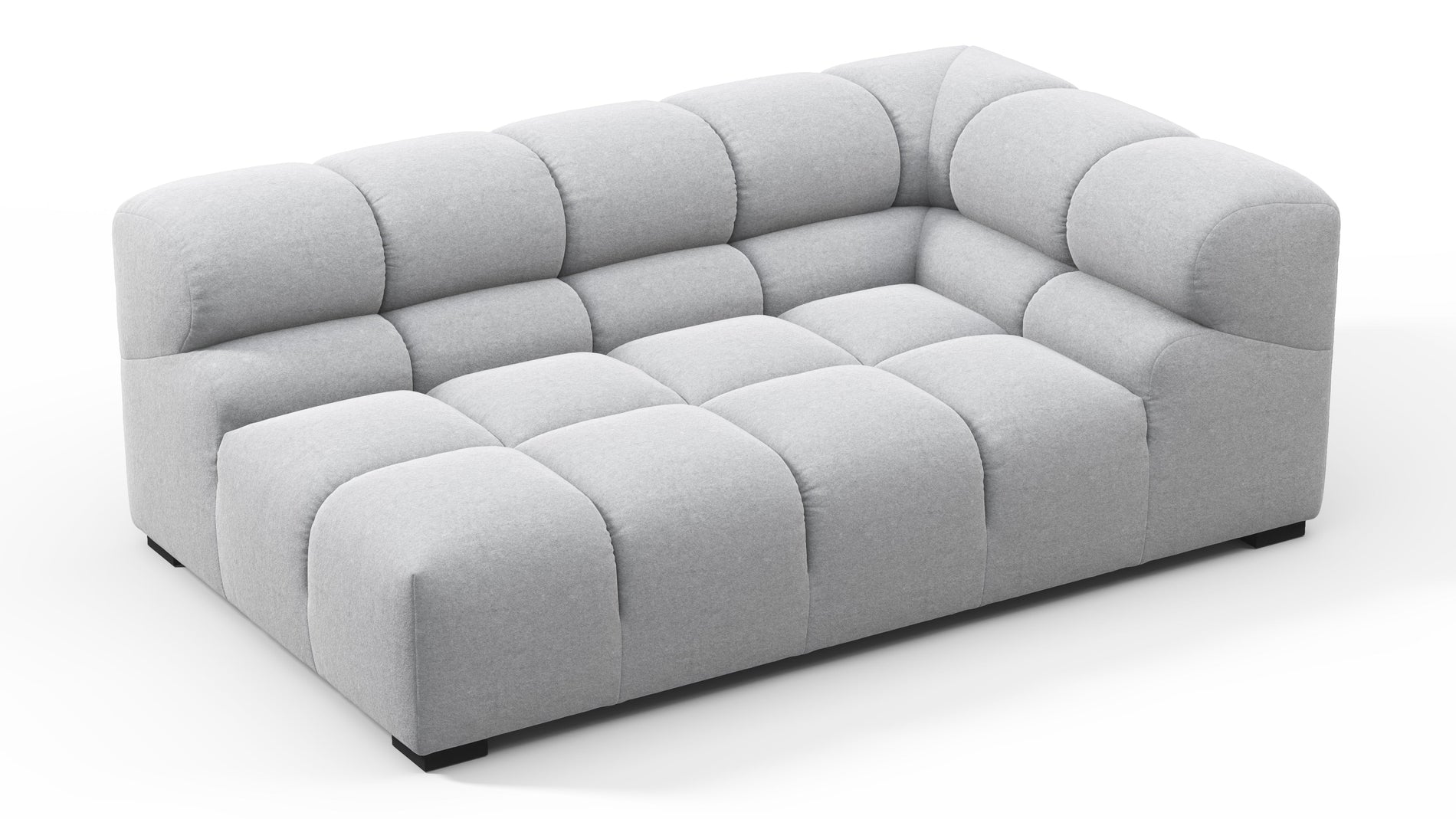 TuftyLight Gray Wool
