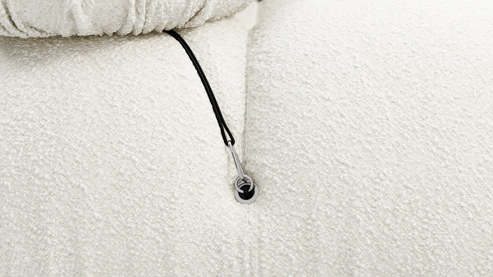 Bellini SofaWhite Boucle