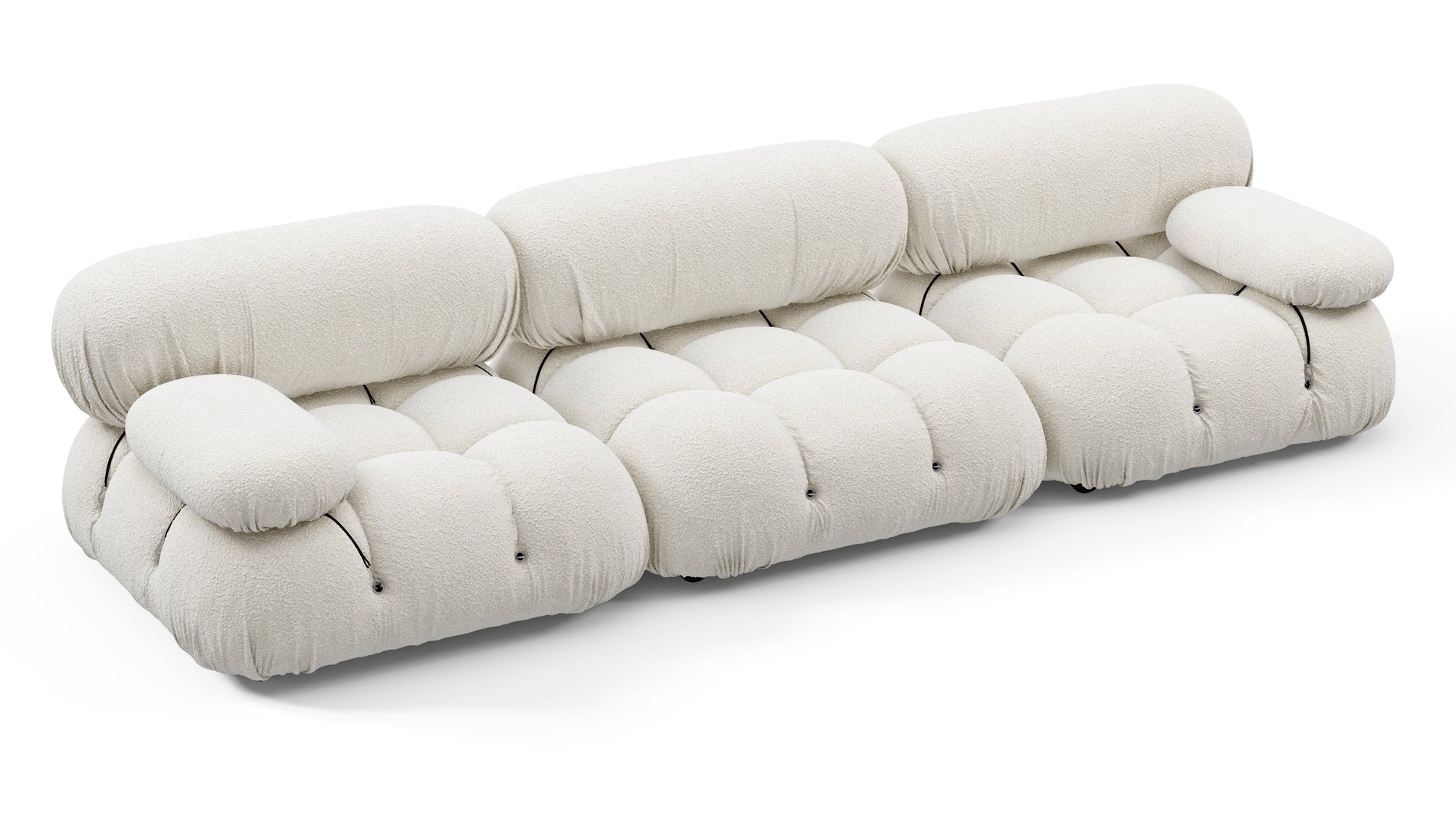 Bellini SofaWhite Boucle
