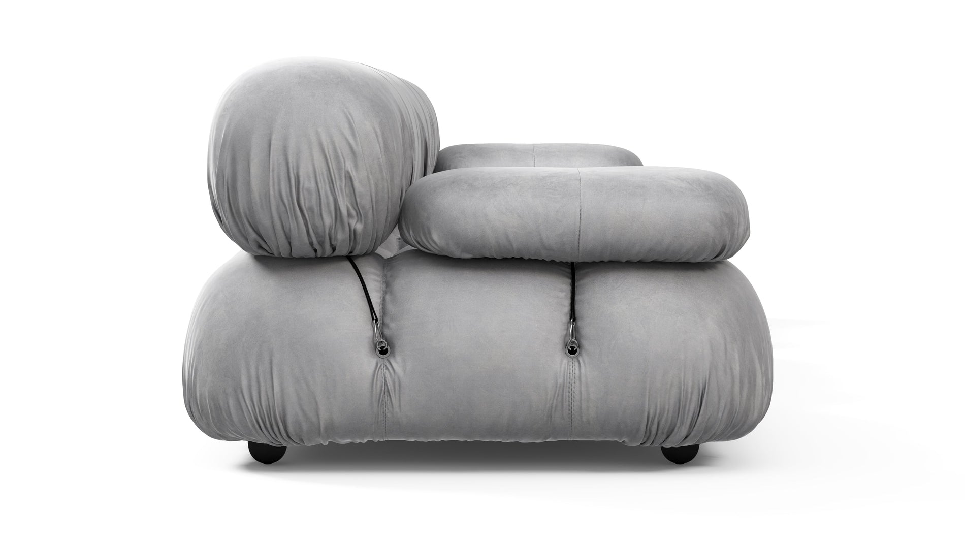 Bellini SofaLight Gray Velvet