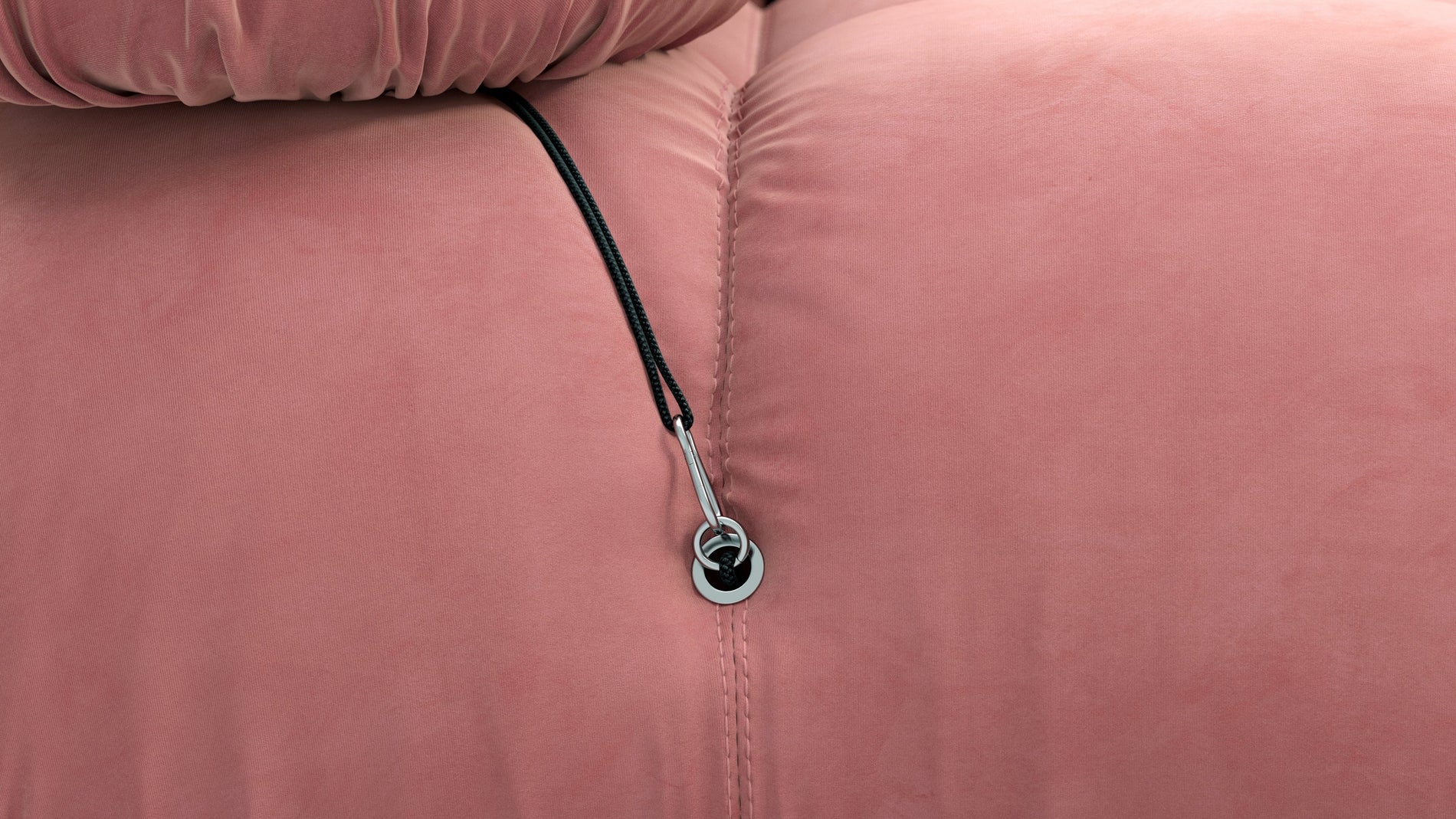 Bellini SofaBlush Pink Velvet