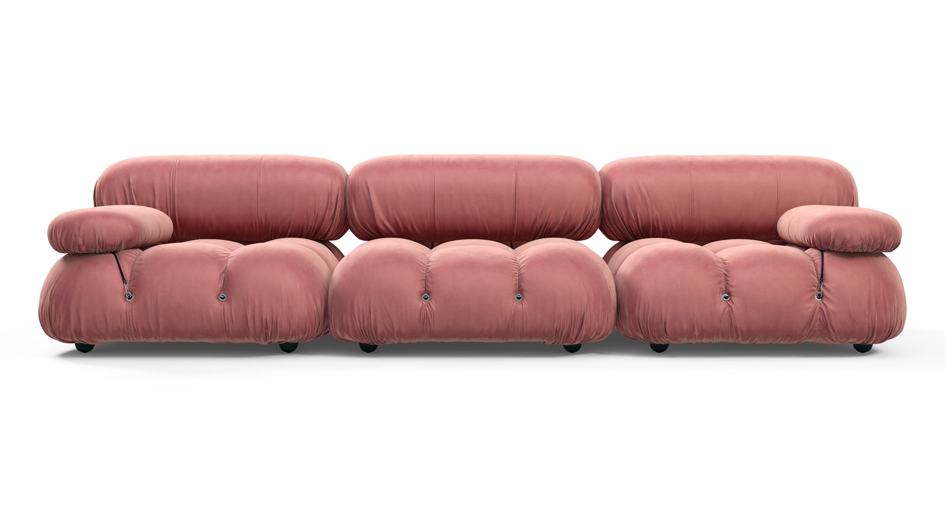 Bellini SofaBlush Pink Velvet