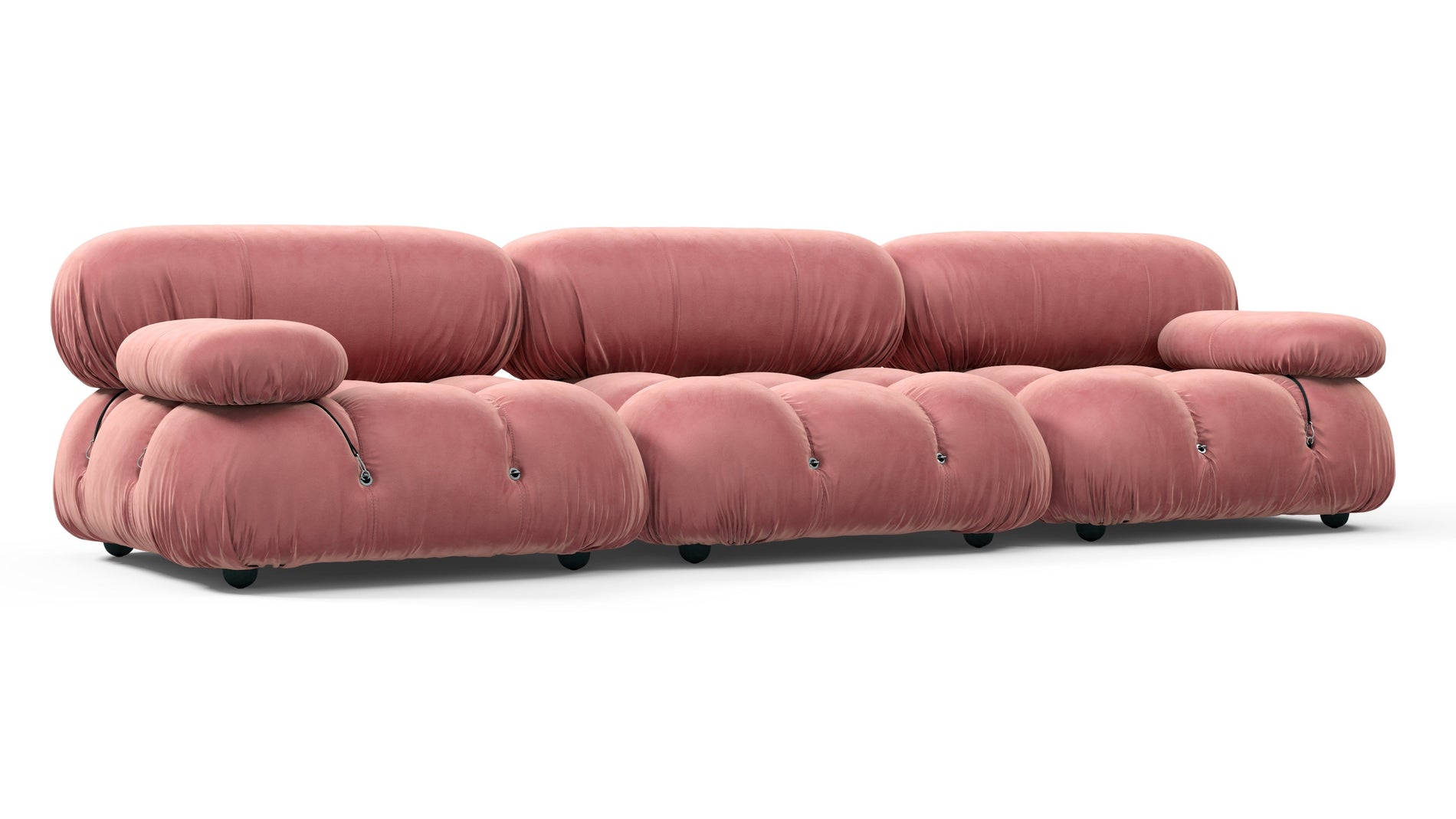 Bellini SofaBlush Pink Velvet