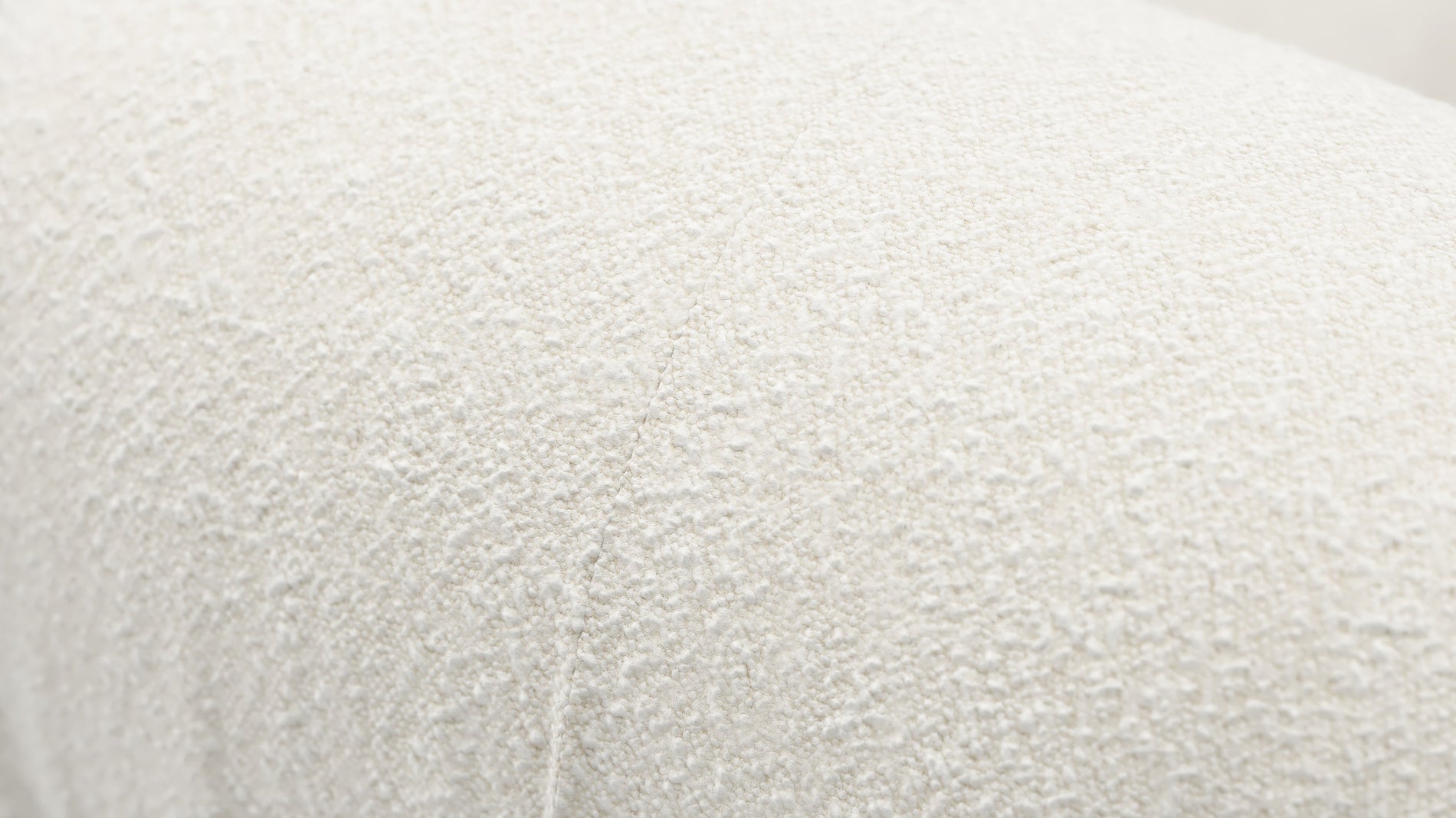 Bellini SectionalWhite Boucle