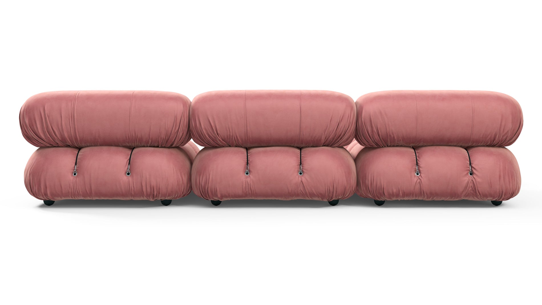 Bellini SectionalBlush Pink Velvet