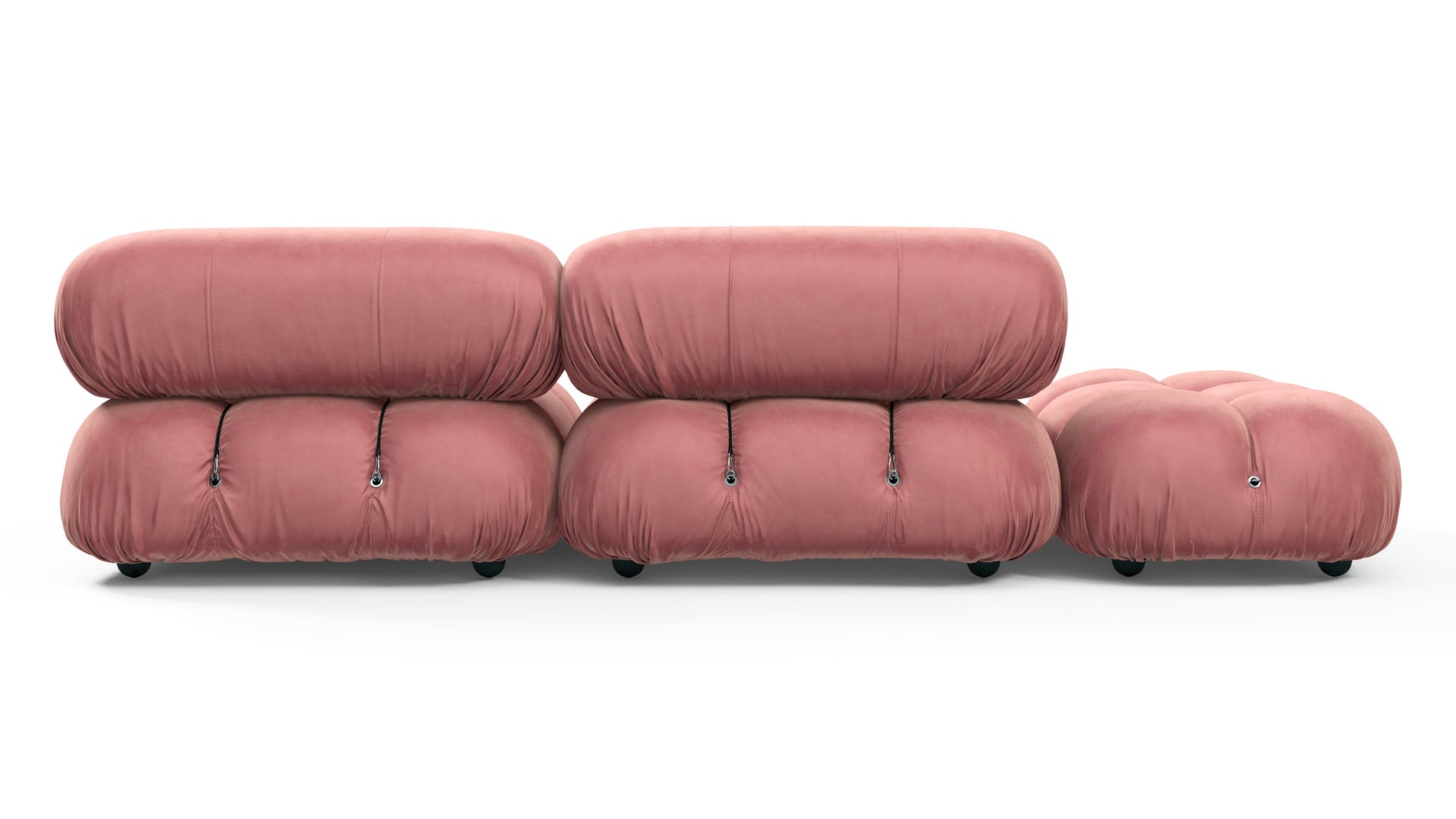 Bellini SofaBlush Pink Velvet