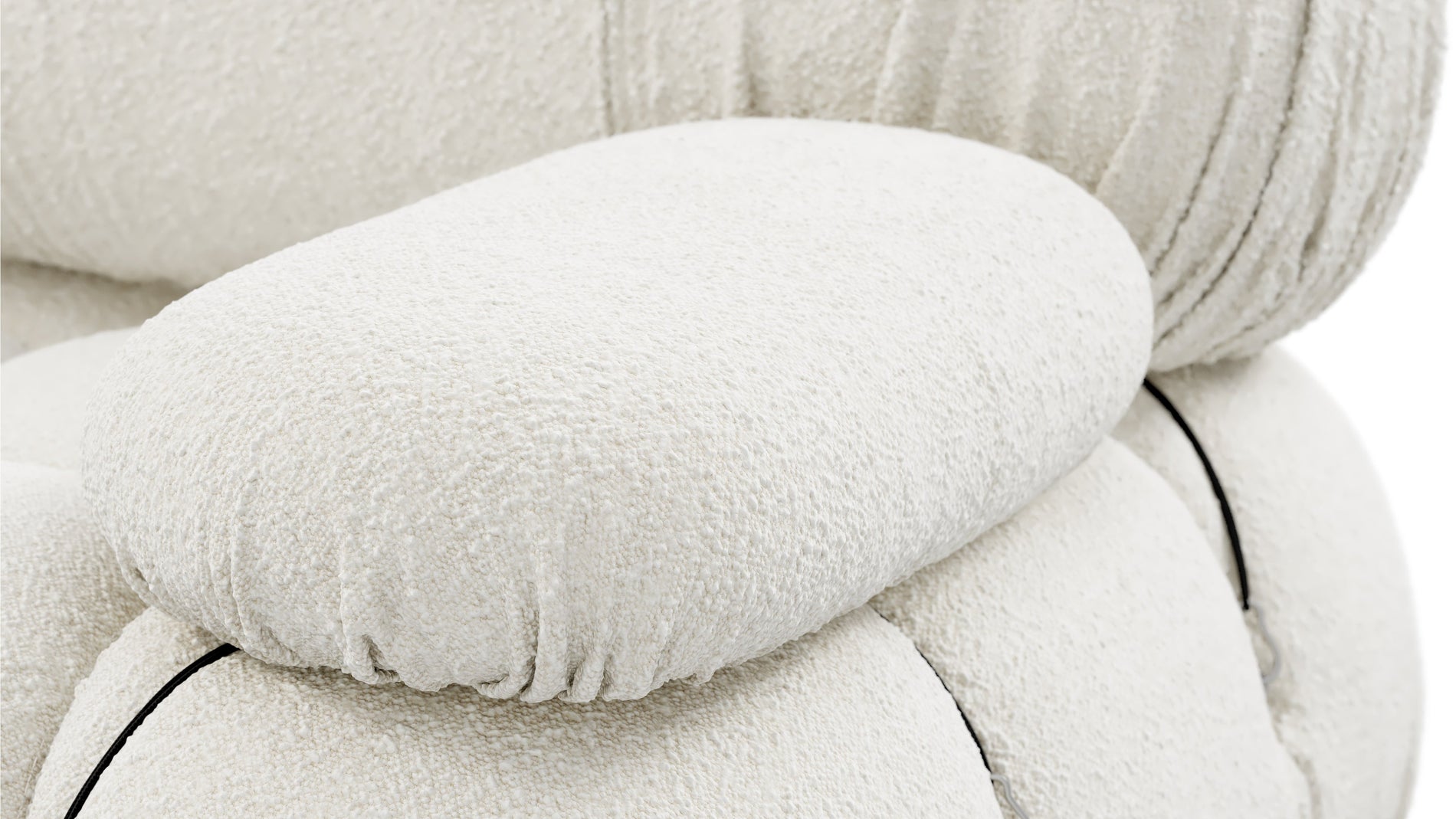 Bellini SofaWhite Boucle