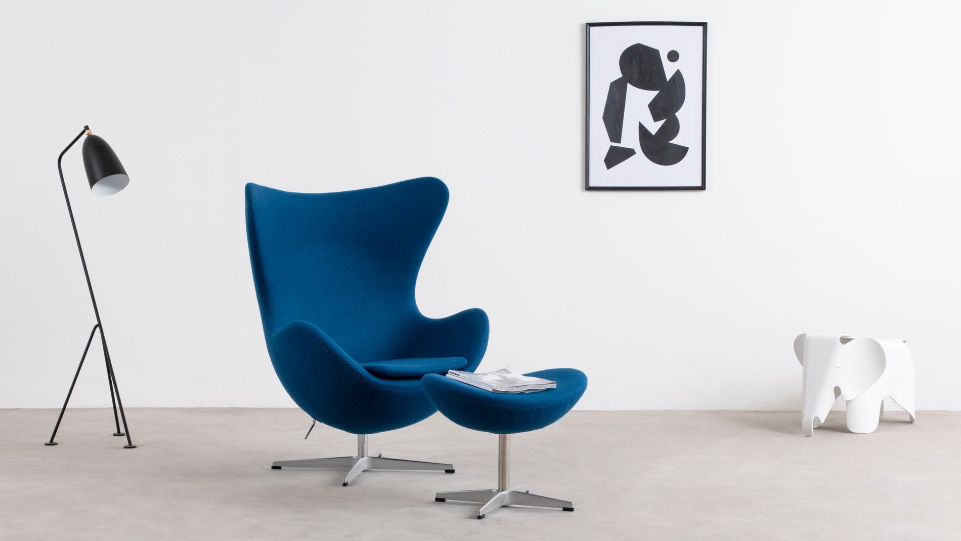 EggIndigo Blue Wool