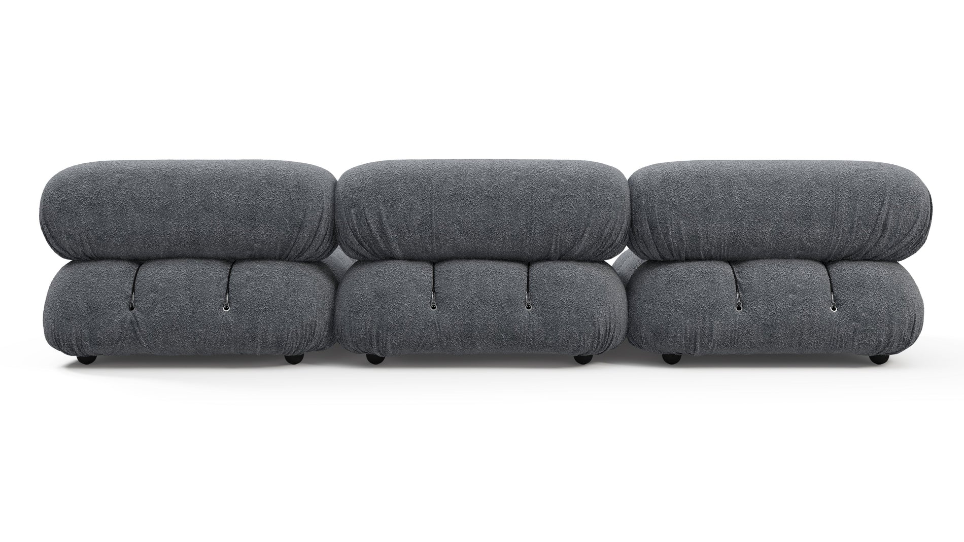 Bellini SectionalGray Boucle