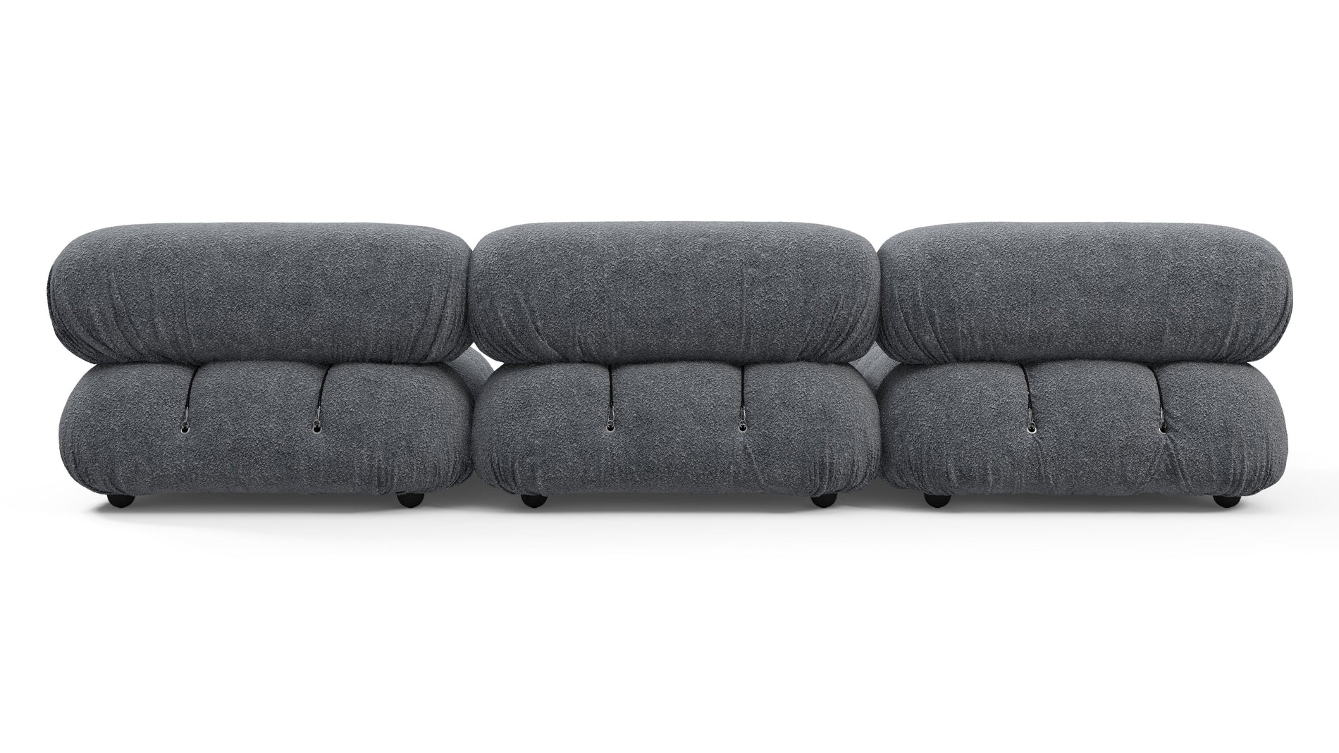 Bellini SectionalGray Boucle