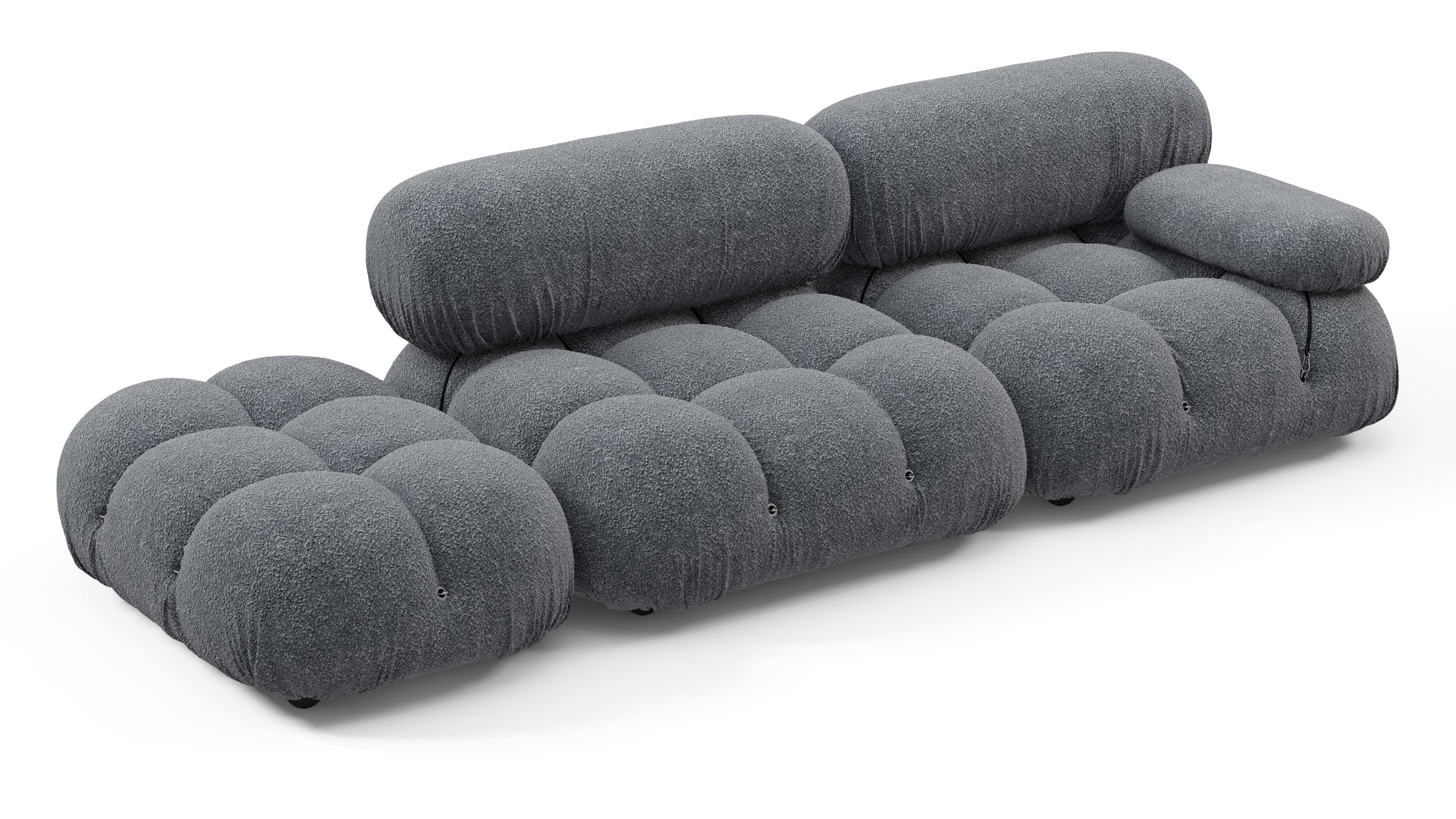Bellini SofaGray Boucle