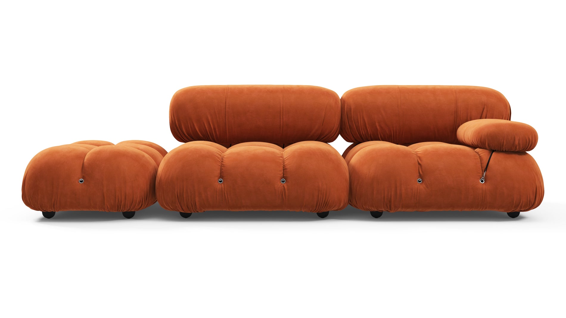 Bellini SofaApricot Velvet