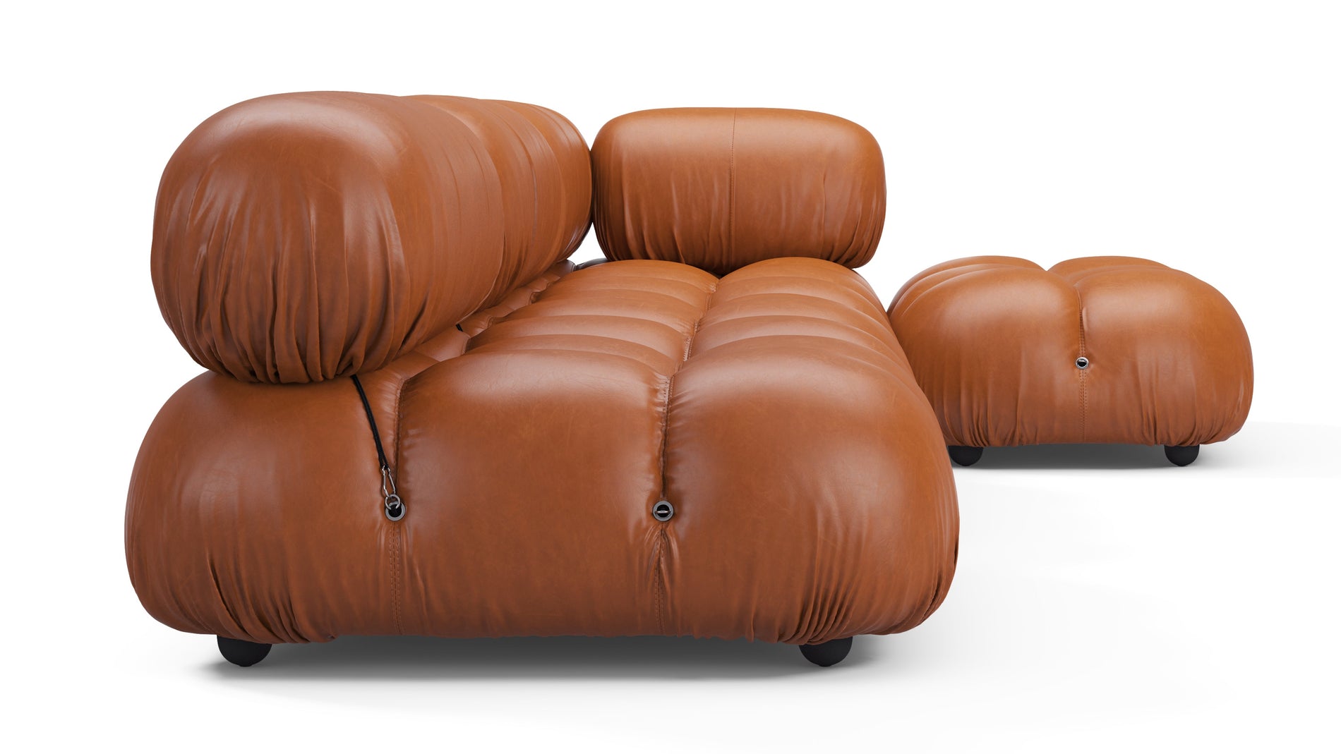 Bellini SectionalTan Premium Leather