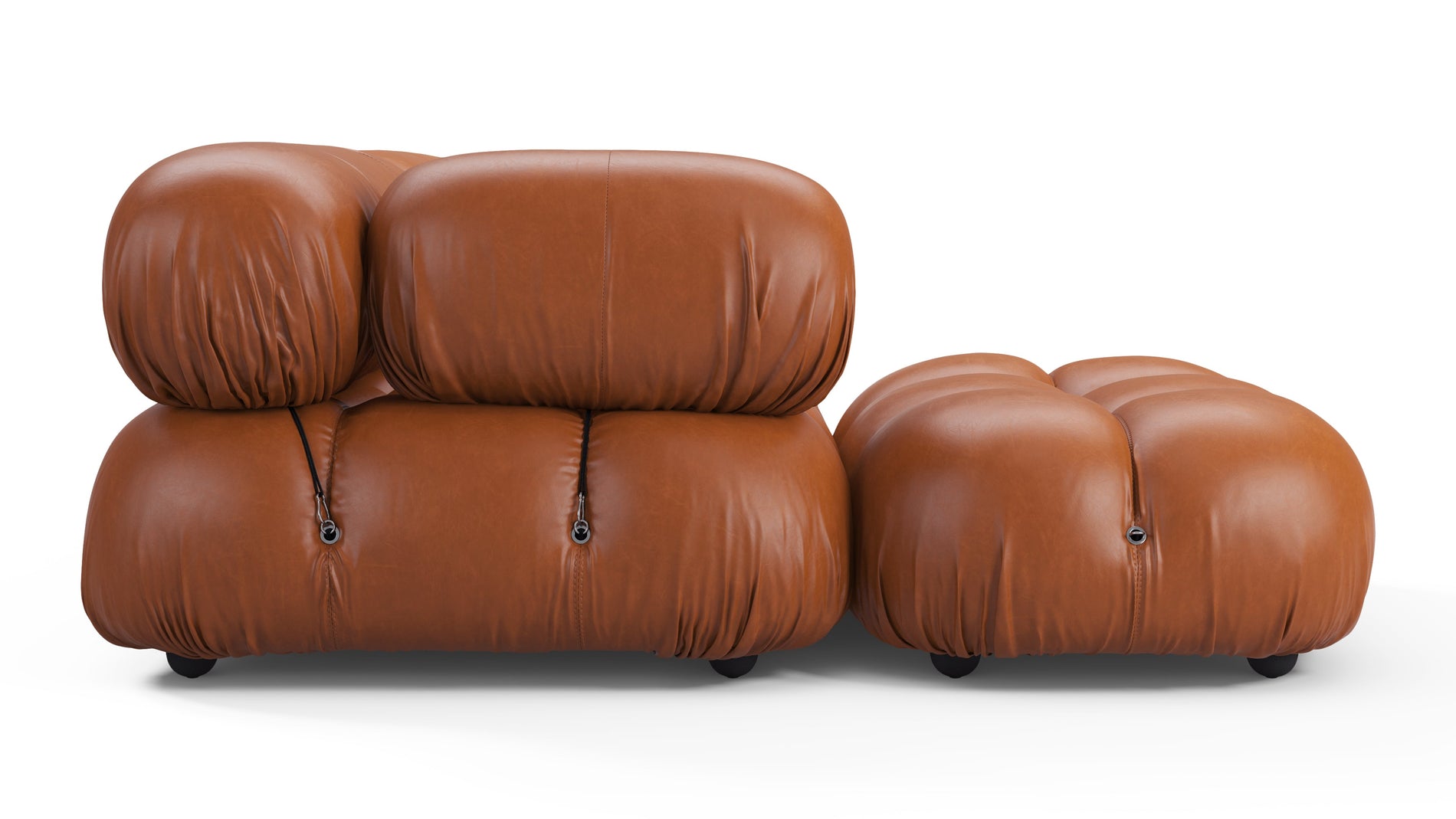 Bellini SectionalTan Premium Leather