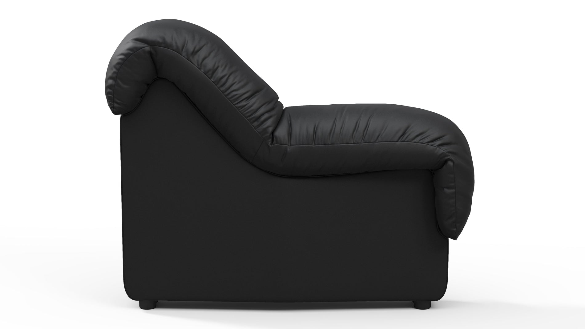 DS 600Black Vegan Leather
