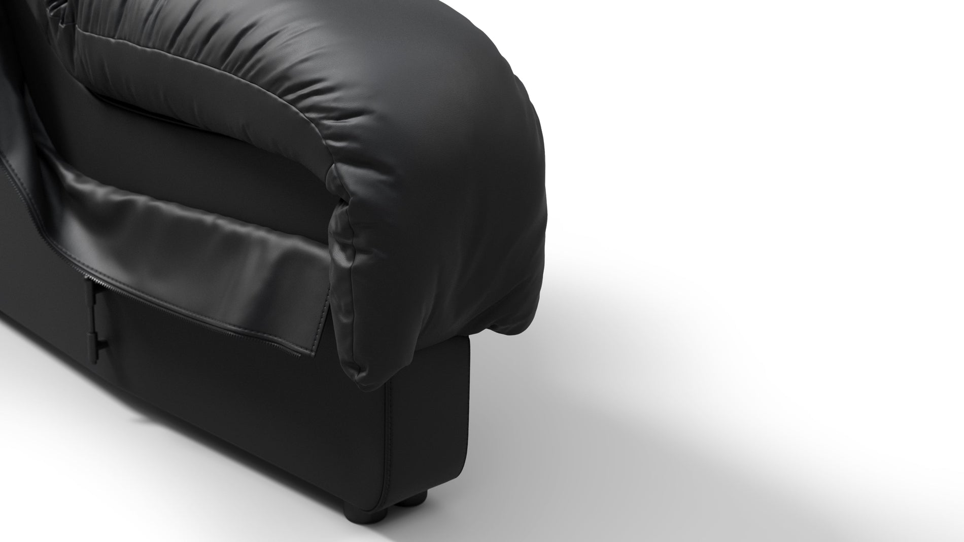 DS 600Black Vegan Leather