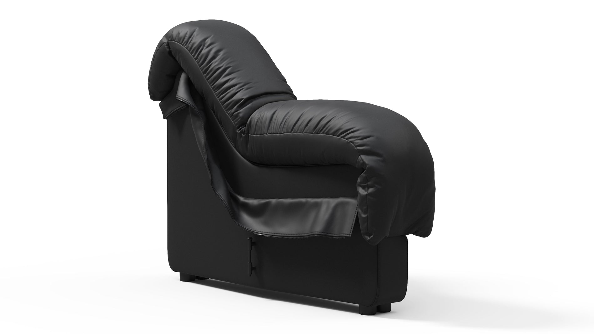 DS 600Black Vegan Leather