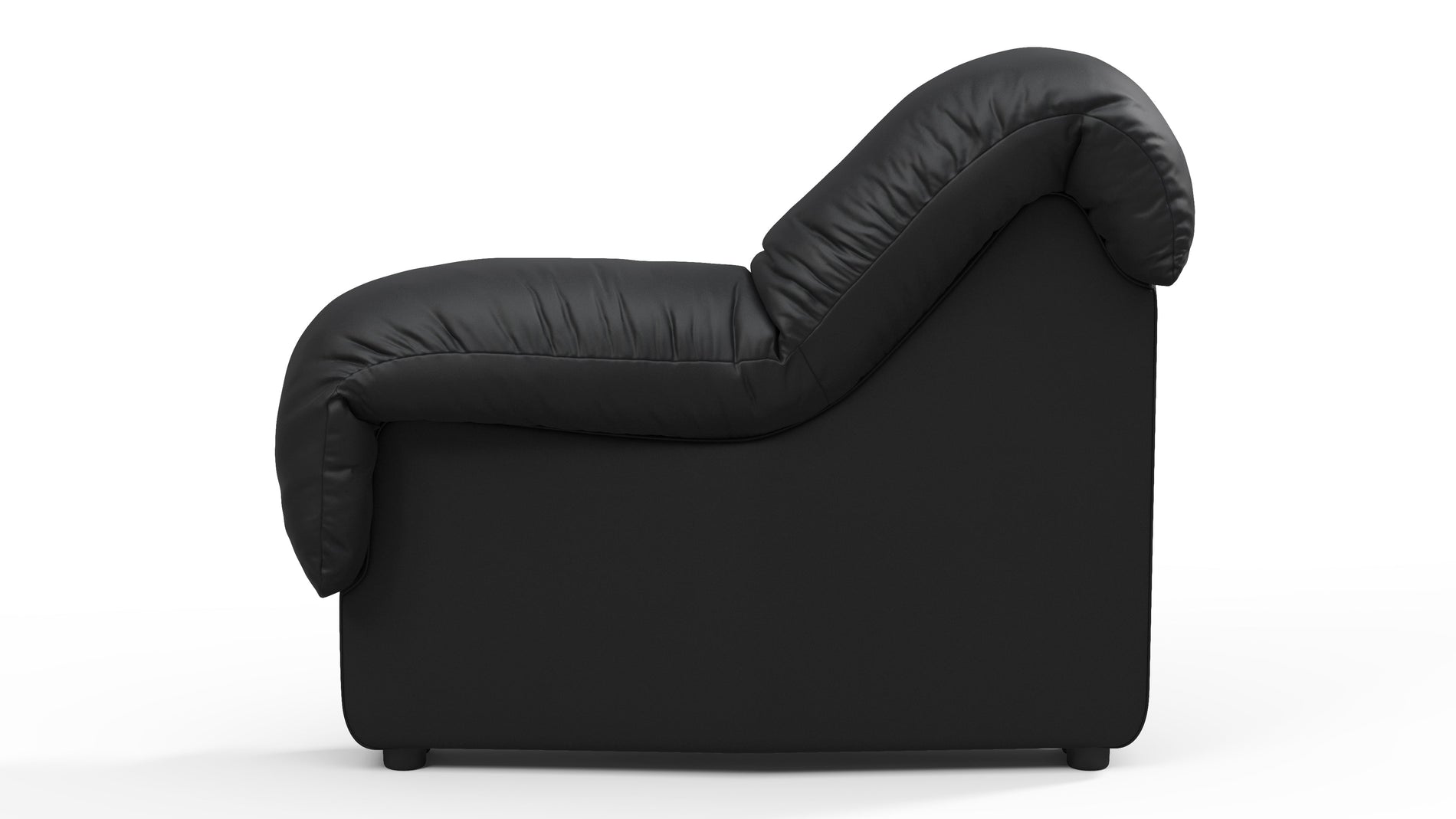 DS 600Black Vegan Leather