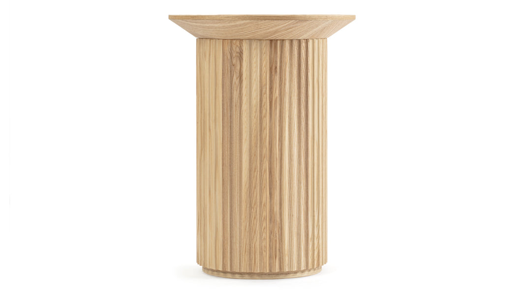 OttoOtto - Otto Side Table, Tall, Natural Ash
