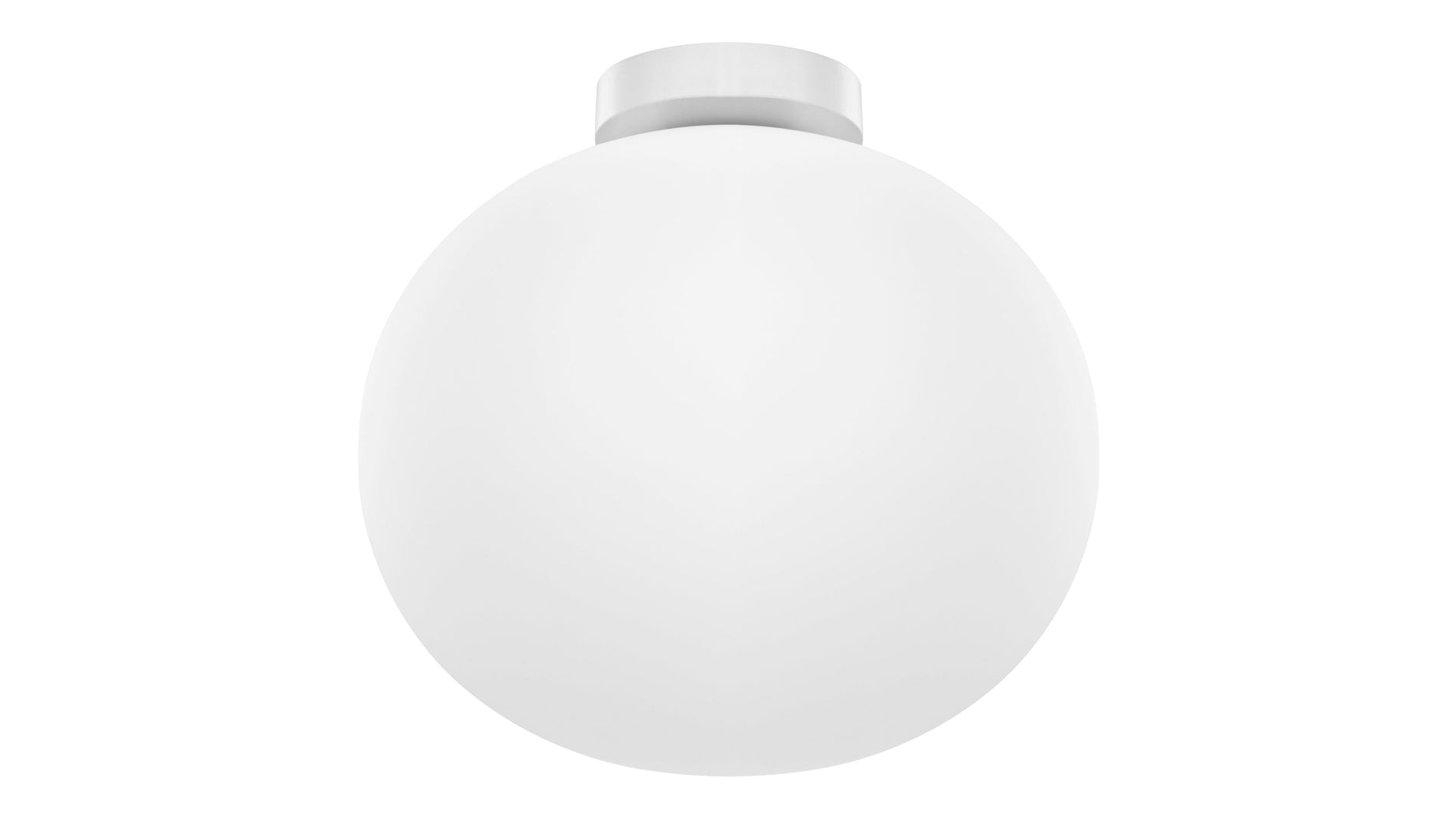 Glo BallGlo Ball - Glo Ball Ceiling Light, Frosted Glass, Small