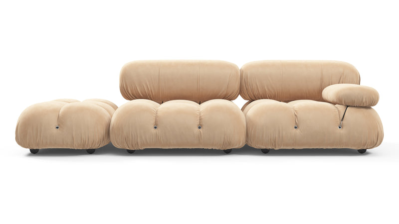 Bellini SofaEcru Velvet