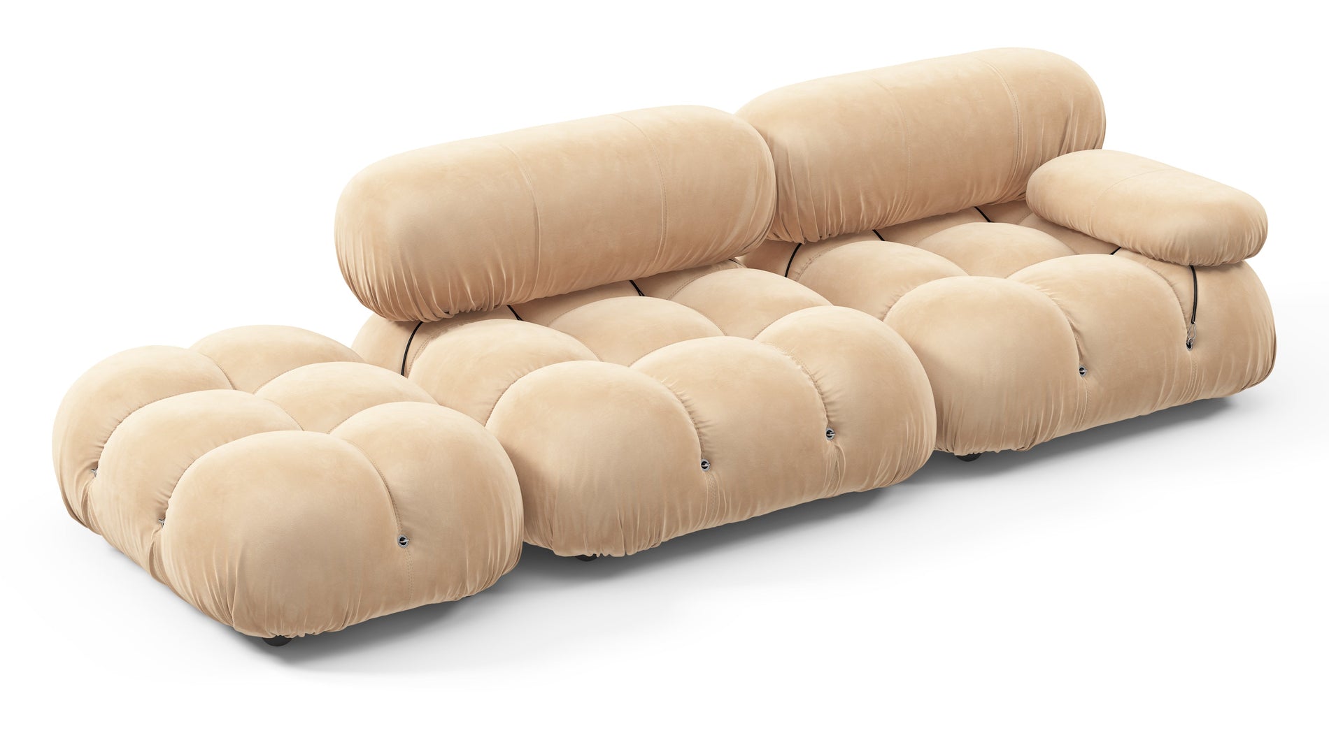 Bellini SofaEcru Velvet