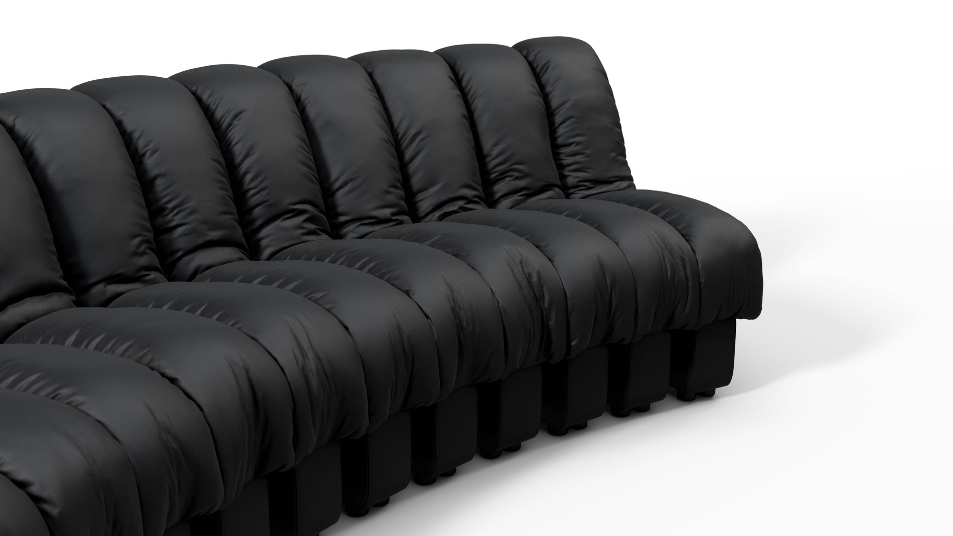 DS 600Black Vegan Leather