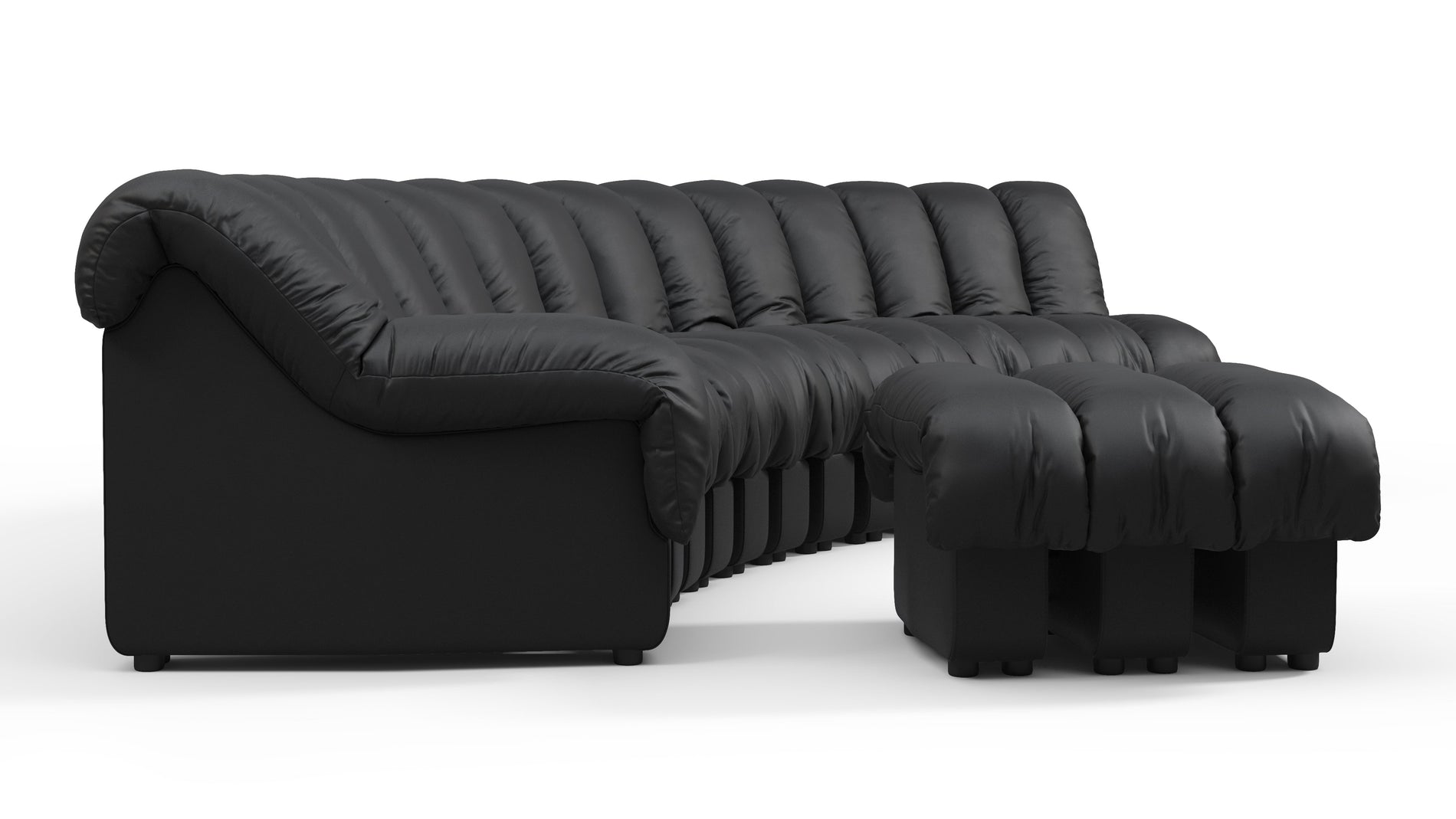DS 600Black Vegan Leather