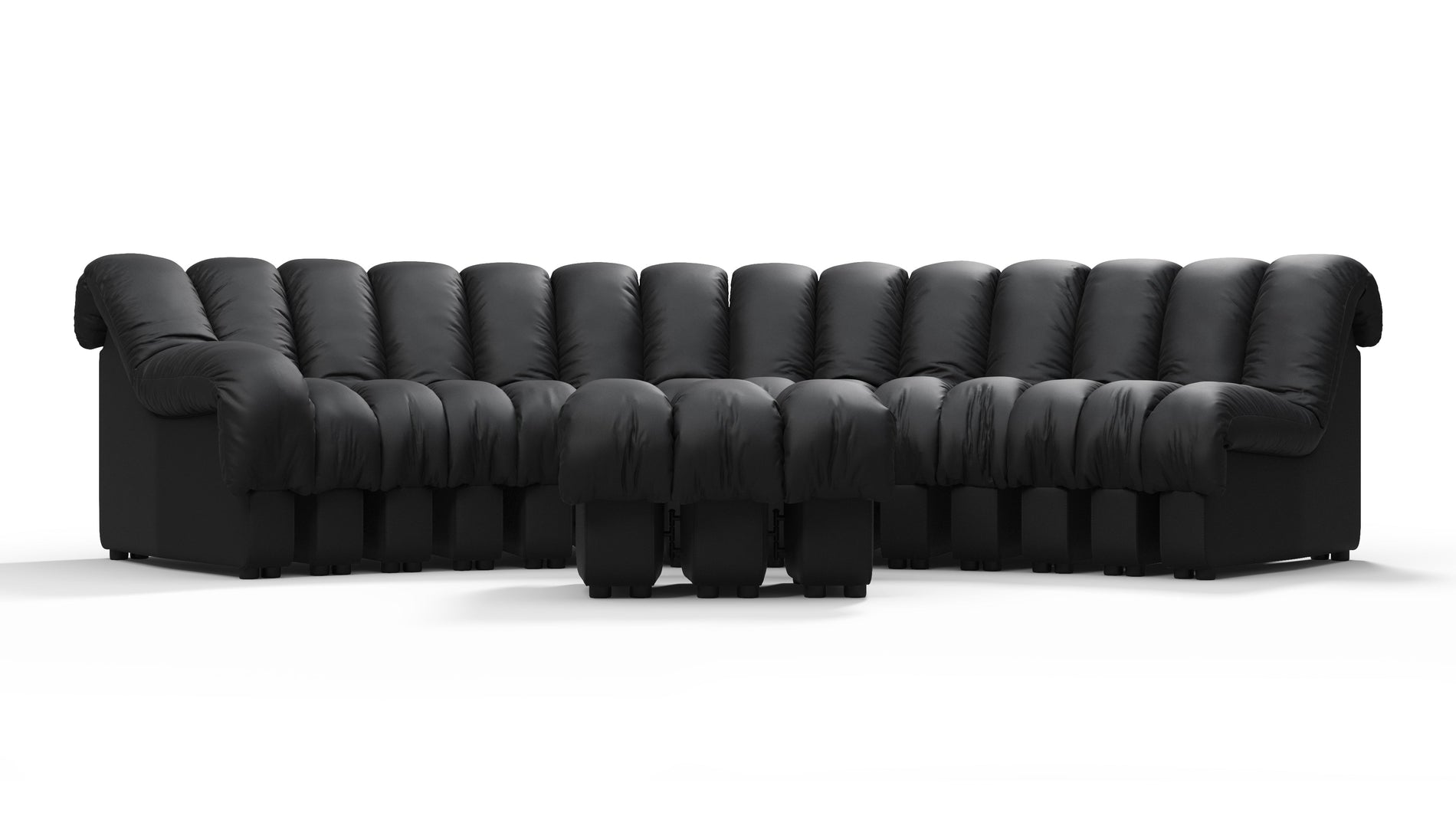 DS 600Black Vegan Leather