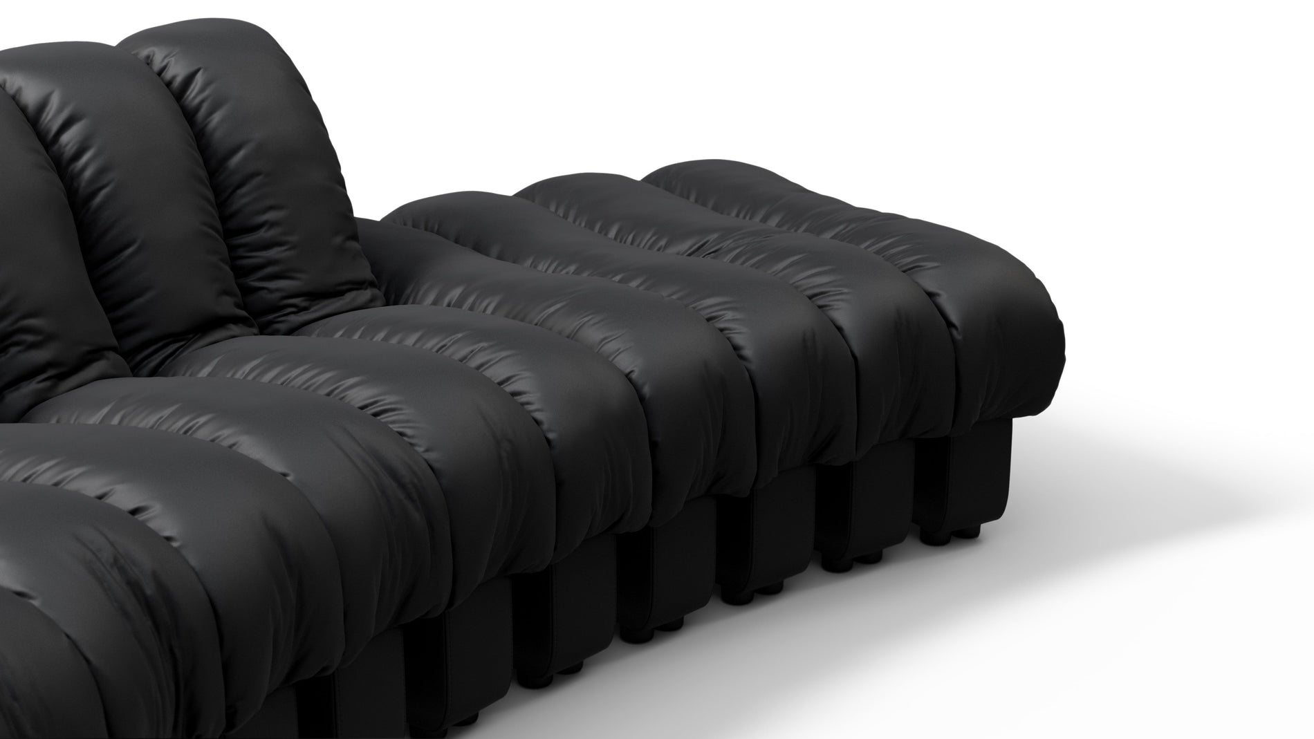 DS 600Black Vegan Leather