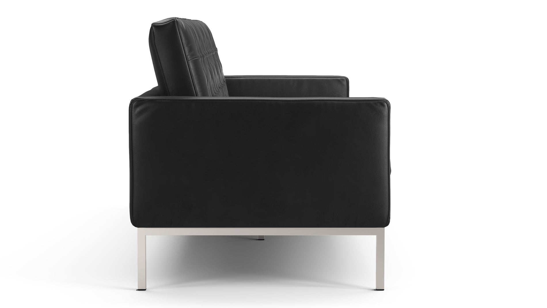 FlorenceMidnight Black Premium Leather