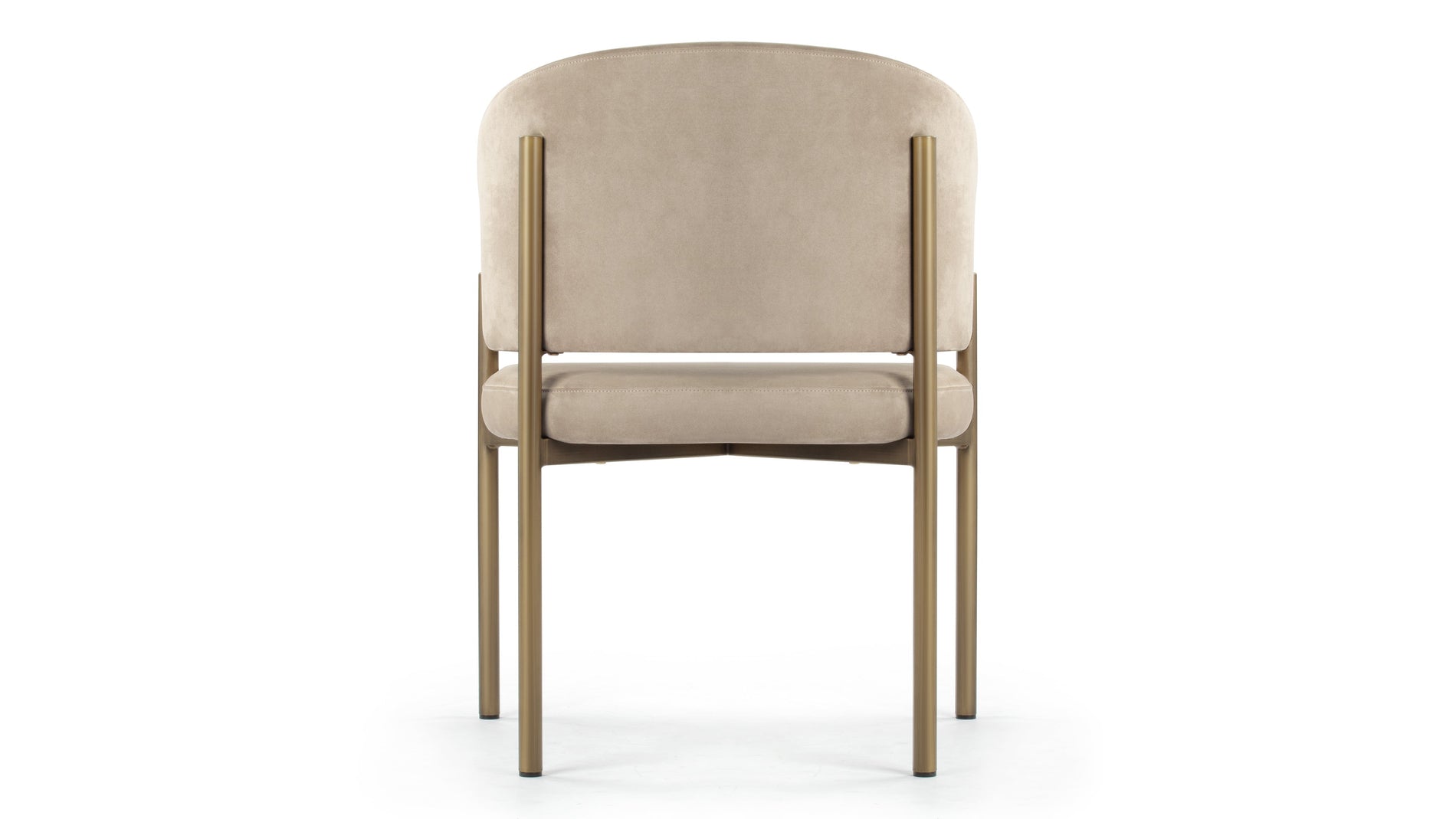 EsmeLatte Vegan Suede and Brushed Brass