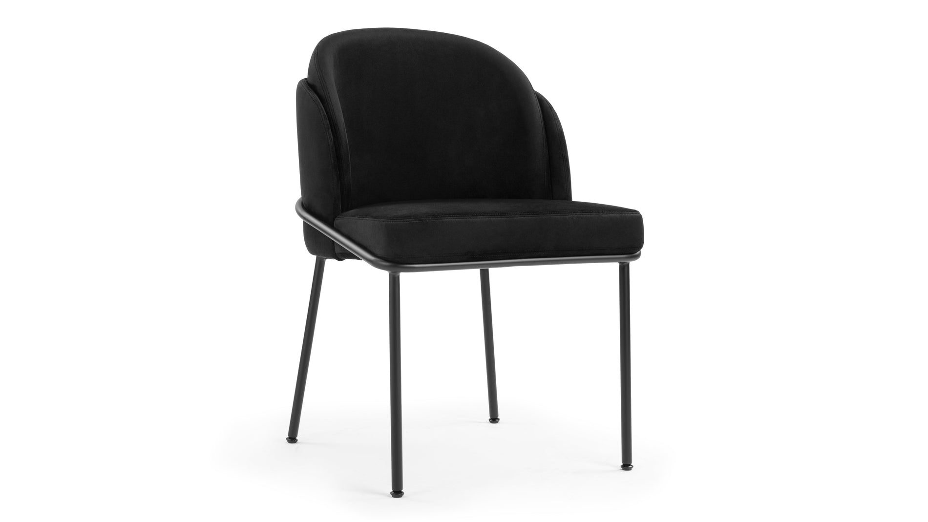 AbenBlack Velvet with Black Legs