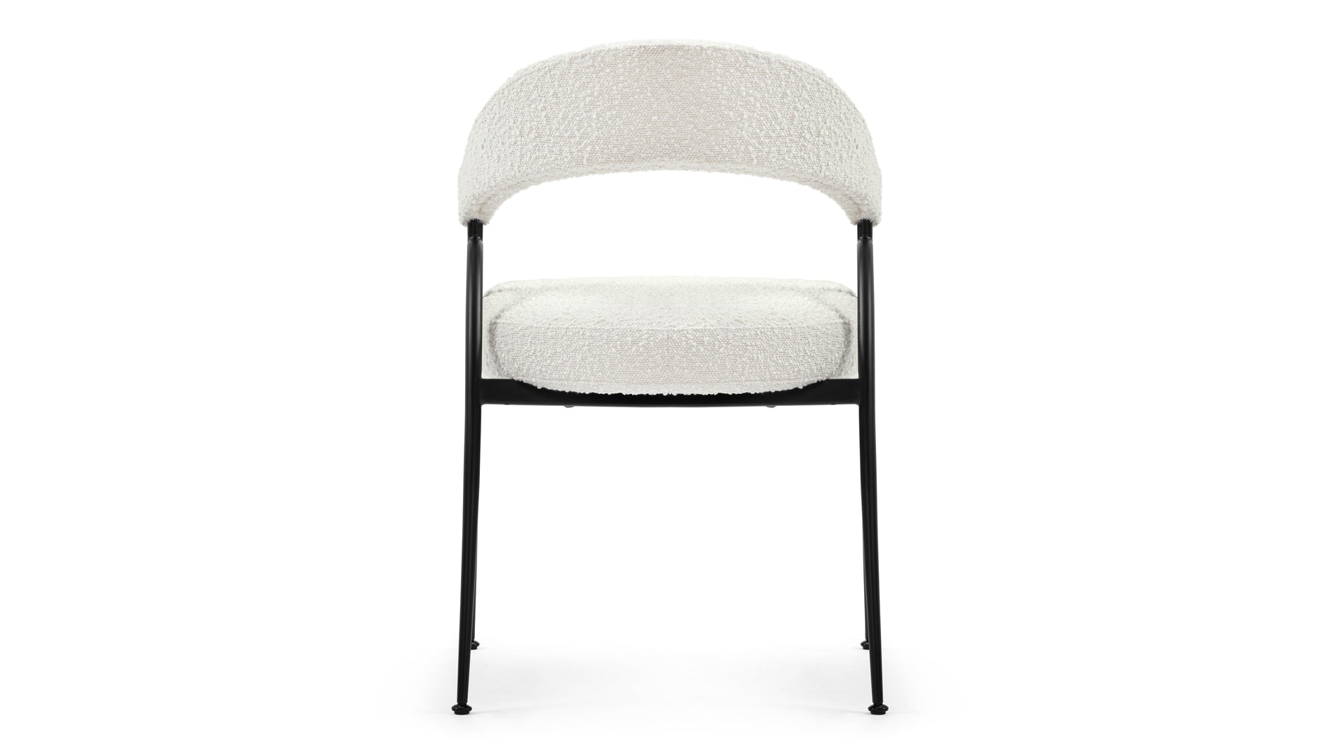 AstraAstra - Astra Dining Chair, Pearl Boucle
