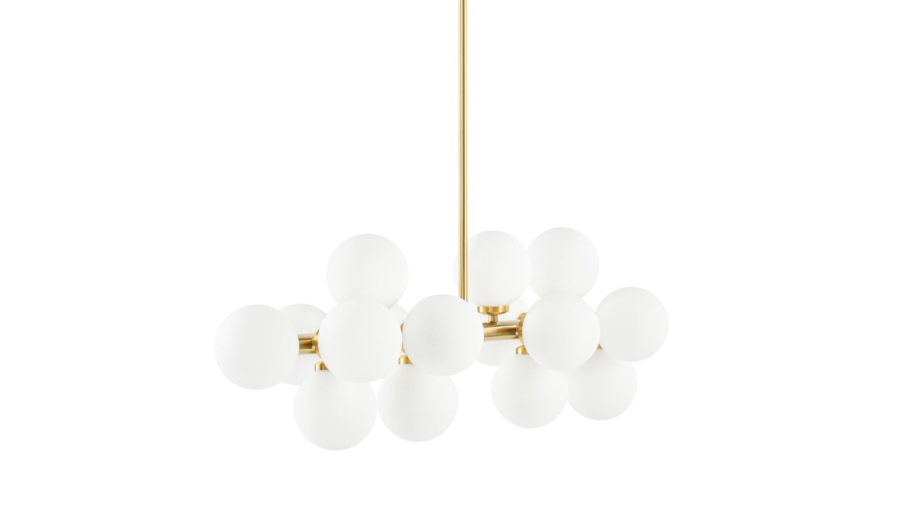 EvaEva - Eva Chandelier, Brass