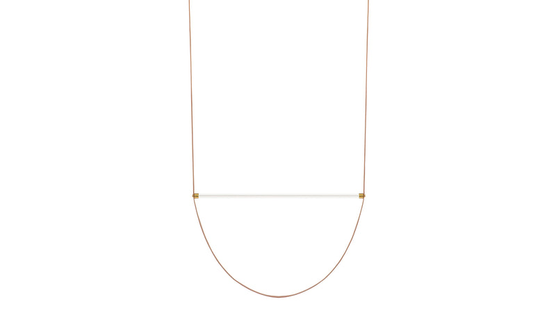 OrielleOrielle - Orielle Suspension Light, Large, Tan and Brass