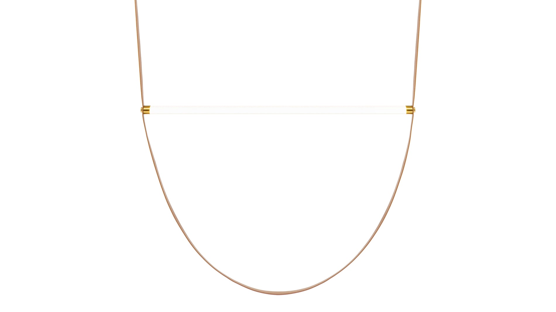 OrielleOrielle - Orielle Suspension Light, Large, Tan and Brass