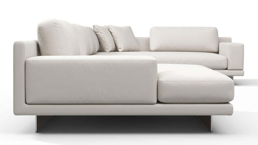 AlessioAlessio - Alessio Outdoor Sectional, Large Right Corner, Shell Performance Weave