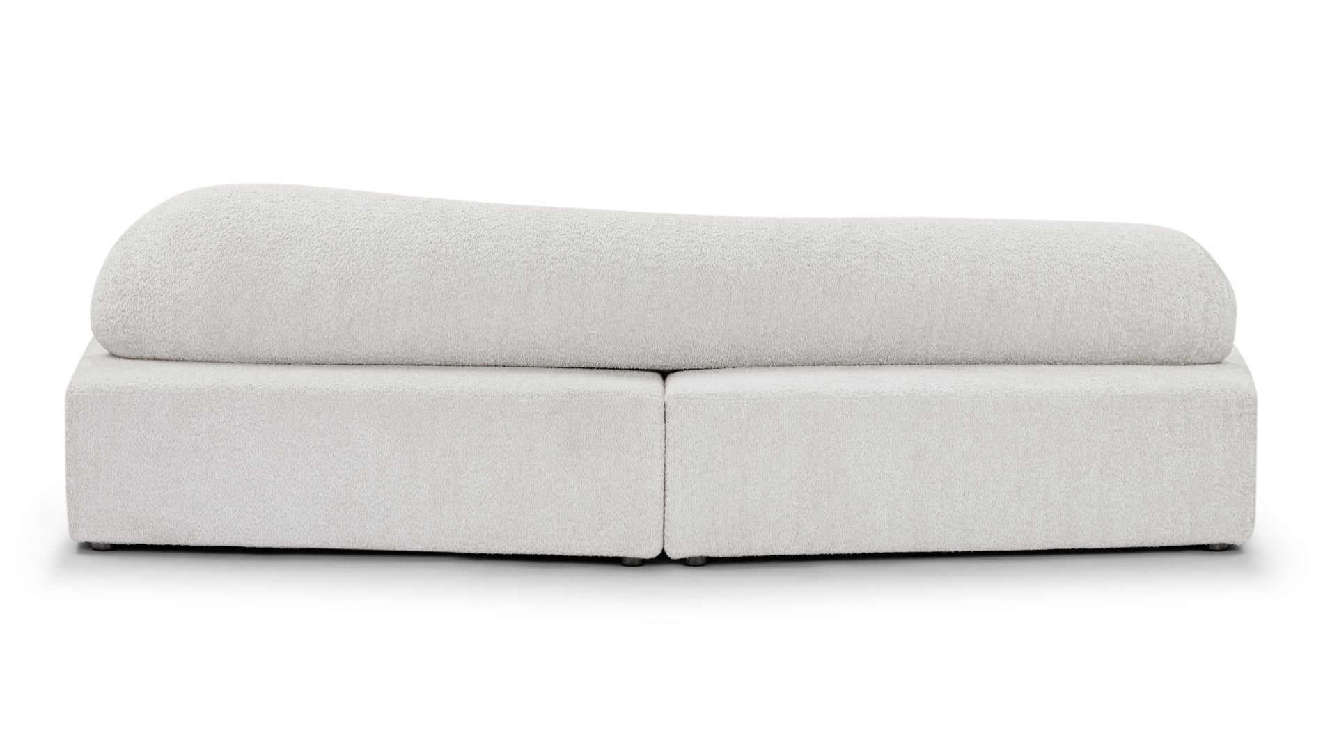 On the RocksOn the Rocks - On The Rocks Sofa, Small, Luxe Light Gray Weave