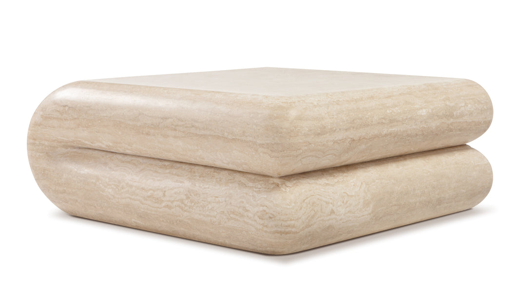 ChubbyChubby - Chubby Coffee Table, Travertine