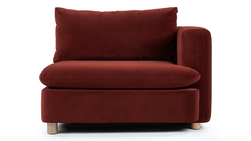 MorrellMorrell - Morrell Module, Right Arm, Garnet Velvet