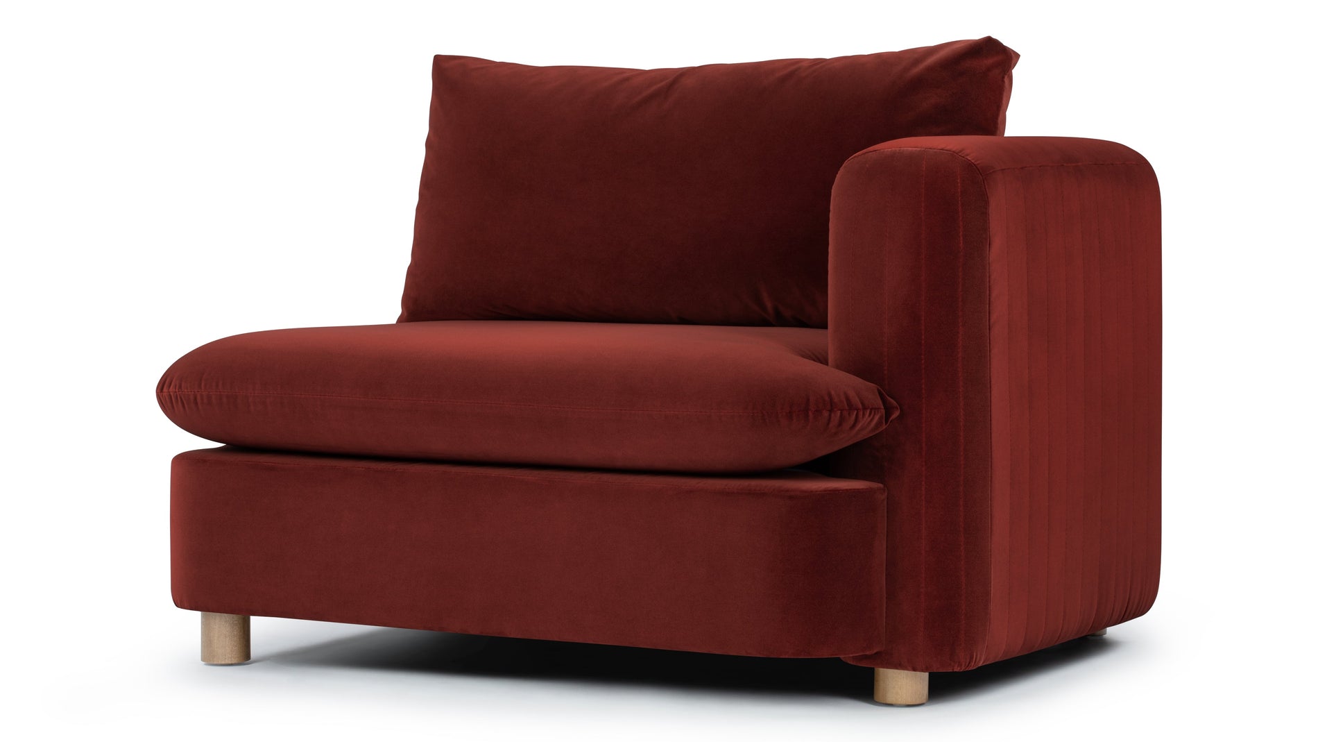 MorrellMorrell - Morrell Module, Right Arm, Garnet Velvet